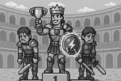 MarketingMediaSocial crossroad mascot illustration