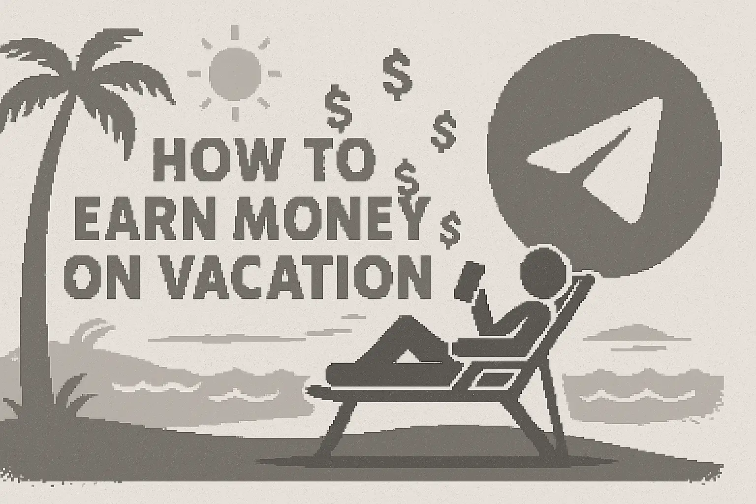 Telegram earn money banner